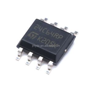 Écran en soie M24C64-RMN6TP 24C64RP SOIC-8, puce mémoire EEPROM, interface I2C - Product Image 1