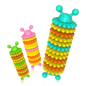 Tırtıl şekli köpek Toye diş temizleme köpek açık hava eğlence interaktif Chew dayanıklı köpek oyuncak - Product Image 4