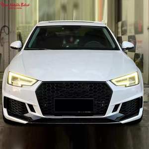 Rs4 phong cách front <span class=keywords><strong>bumper</strong></span> Kit A4 S4 nâng cấp rs4 cơ thể Kit A4 B9 <span class=keywords><strong>Bumper</strong></span> lưới tản nhiệt thay thế Kit cho A4 B9 S4 2017 2019 - Product Image 4