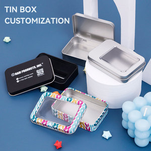 Hộp Sắt Đựng Kẹp Giấy Hình Chữ Nhật Theo Yêu Cầu Của Nhà Sản Xuất Hộp Sắt Đóng Gói Nhỏ - Product Image 4