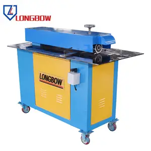 Electric Reel Shear Beading Cutting Machine For Air Duct Sheet Metal Making