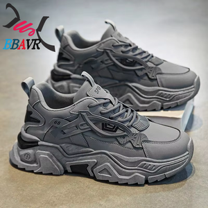 Zapatillas Deportivas de Malla Transpirables para Hombre, con Plataforma, Color Blanco, Modelo 2025, Última Moda - Product Image 2