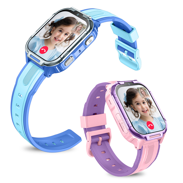 D55 Android Smart Watch 1.83inch Screen Heart Rate Blood Pressure Wifi+LBS+GPS Positioning Video Call 4G Kids Smartwatch