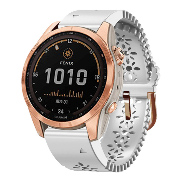 20mm Silicone Watch Strap for Garmin Fenix 6S 7S 5S Quick Release Rubber Watch Band Sport Wriststrap for Garmin Fenix 6S PRO