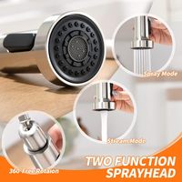 Robinet de cuisine intelligent à poignée unique, design moderne, sans contact, en acier inoxydable, avec valve en céramique, à monter sur plan, monotrou, avec lumière LED extractible