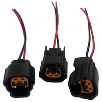 CC-90 Suku Cadang Mesin Mobil Baru Konektor Kabel Bensin Adaptor Soket 2 Pin
