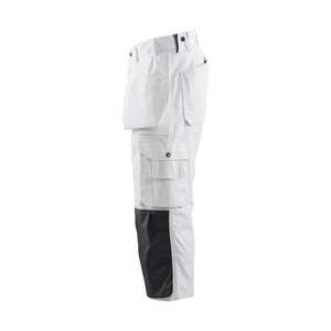 BLAKLADER - 154012101000D84 Pantalones cortos piratas Blanco-EAN 7330509479148 PANTALONES DE TRABAJO PANTALONES CORTOS DE TRABAJO - Product Image 4