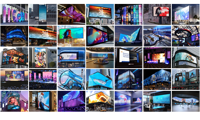 Alquiler comercial interior de alta calidad P3.91 Pantalla Led interactiva 500*500mm Gabinete Evento Pantalla Led