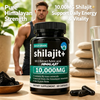 Gummies de Shilajit de l'Himalaya 100% pur Shilajit Gold pour hommes et femmes