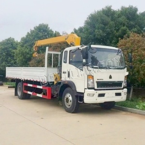 <span class=keywords><strong>Camion</strong></span> <span class=keywords><strong>benne</strong></span> HOWO 4x2 diesel manuel de haute qualité de 8 tonnes avec <span class=keywords><strong>grue</strong></span> montée sur <span class=keywords><strong>camion</strong></span> à vendre - Product Image 3