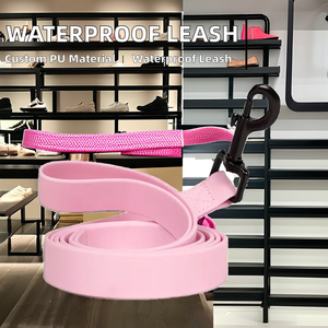 Correa de Pvc Lisa para mascotas fácil de limpiar a prueba de agua para actividades al aire libre perros pequeños medianos grandes para accesorio de entrenamiento - Product Image 2