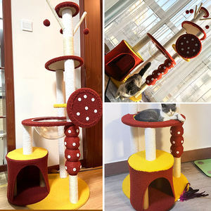 Kinghon New Sugar Gourd Modeling Play and Rest Multifunctional <b>Cat</b> Climbing Frame <b>Cat</b> Toy <b>Cat</b> <b>Tree</b> - Product Image 5