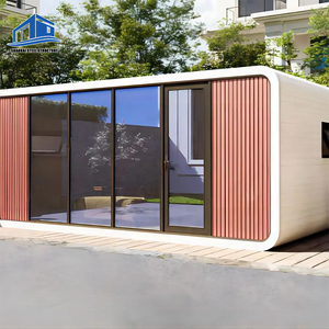 Maison Modulaire de Luxe 20Ft 30Ft 40Ft, Hôtel Capsule Préfabriqué, Cabine Apple, Maison Conteneur en Promotion pour <span class=keywords><strong>Location</strong></span> Commerciale et Hébergement - Product Image 3