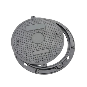 Couverture de <span class=keywords><strong>drain</strong></span> antivol 550 mm, couvercle de regard SMC, prix de la couverture de regard, BS EN124, couverture de canalisation de jardin - Product Image 4
