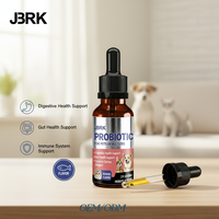 Gouttes liquides probiotiques personnalisées OEM/ODM pour animaux de compagnie – Complément alimentaire pour la santé digestive – Probiotiques pour chiens et chats