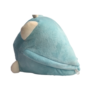 Animal en peluche dinosaure bleu ciel, coussin chauffant en peluche micro-ondable pour crampes, soulagement du stress de la douleur, coucher des femmes et des enfants - Product Image 5