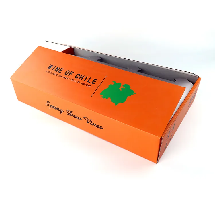 Scatola di cartone ondulato personalizzata caja carton per la spedizione