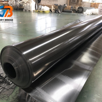 Геосинтетическая гладкая геомембрана из ПНД (полиэтилен высокой плотности) для гидроизоляции полигонов ТБО и резервуаров