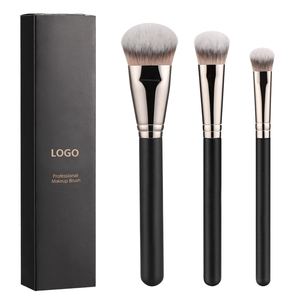 Custom Logo Portable Facial Makeup Brush Soft Multifunction Beauty Tool - Product Image 3