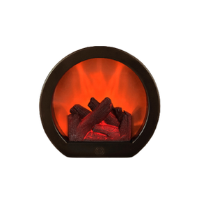 Luz LED Chimenea redonda Linterna Lámpara de llama Interior Dedoor para vacaciones de Navidad - Product Image 2