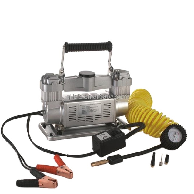 Automatic Truck Tire Inflation Tyre Inflator Portable DC 12v Mini Car Air Compressor