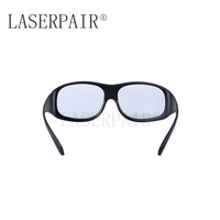 Haute transmission 75% densité optique OD6 + 10600nm CO2 Laser marquage lunettes de sécurité lunettes pour la beauté médicale