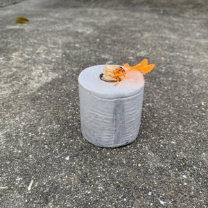 SUNRICH PR-1 Wax Paper Roll <strong>Firelighter</strong> 90-120 Mins Smokeless Natural Fire Starters for Camping Outdoor BBQ Grill Bamboo Firelog - Product Image 1