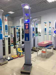 Heihgt Weight Balance With Automatic Blood Pressure Monitor Coin Operated Bp Machine Pharmacy Vending Machine