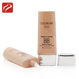 Colore personalizzato Tubo Molle <span class=keywords><strong>di</strong></span> Plastica Con Coperchio Cosmetici Make Up Sun Block Crema Solare Crema <span class=keywords><strong>di</strong></span> BB CC Crema Tubo - Product Image 5