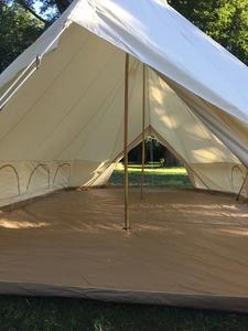 Tienda de campaña familiar de <span class=keywords><strong>gran</strong></span> diseño con tres puertas, tienda de lona impermeable con campana emperador - Product Image 3