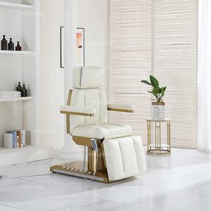 Fábrica al por mayor de lujo Rosa salón de belleza muebles equipo eléctrico spa facia cama mesa de masaje cama de pestañas - Product Image 4