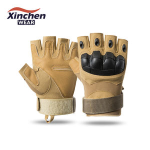 Sky Hope Hard Finger Knot No Finger Montañismo Deportes al aire libre Ejercicio Caza Tiro <span class=keywords><strong>Combate</strong></span> Medio dedo Guantes tácticos - Product Image 1