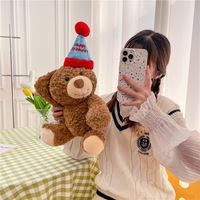 Ours en peluche personnalisable, autres jouets en peluche, confort pour bébé, lesté, mignon, design Kawaii, fabriqué en coton PP, anniversaires