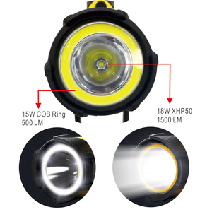 Utdoor-luces led de búsqueda para barcos, luces impermeables recargables de buceo marino - Product Image 6