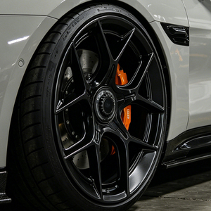 ขอบล้ออัลลอยฟอร์จโมโนล็อกแบบ ET30 20x8.5J สีดำด้าน5X114.3 CB64.5กำหนดเองล้อ EV สำหรับ Xiaomi <span class=keywords><strong>Su</strong></span> - Product Image 2