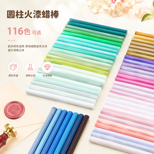 Bâtons de cire rectangulaires et triangulaires à séchage rapide pour sceller les enveloppes, compatibles avec les pistolets à cire, pour cadeaux publicitaires d'entreprise - Product Image 2