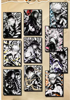 Vente en gros en direct : Cartes de collection Anime Big Tear Pull en promotion
