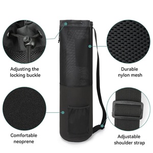 <span class=keywords><strong>Sac</strong></span> de Rangement Personnalisé en Gros pour Tapis de Yoga Réutilisable, <span class=keywords><strong>Sac</strong></span> à <span class=keywords><strong>Bandoulière</strong></span> à Cordon pour Tapis de Yoga, <span class=keywords><strong>Sac</strong></span> de Transport pour Tapis de Yoga pour l'Exercice - Product Image 2