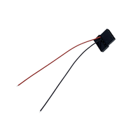 Câble de conversion positif/négatif 4P pour moto électrique, tram, pompe à eau, ventilateur, ordinateur – Rouge et Noir