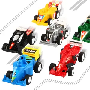 2022 Mini verschiedene Baufahrzeuge & Rennwagen Spielzeug, Fahrzeuge LKW Mini Auto Spielzeug für Kinder