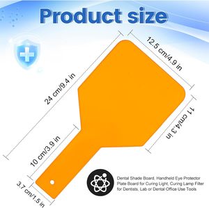 Protector ocular portátil para tablero de colores dentales, filtro para lámpara de fotocurado, uso en laboratorios dentales y clínicas, blanqueamiento - Product Image 2