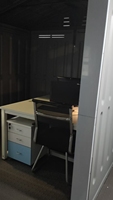 Shed WooWild – Cabine mobile intelligente préfabriquée, écologique, portable, à énergie solaire, isolée et étanche, pour entrepôt ou atelier