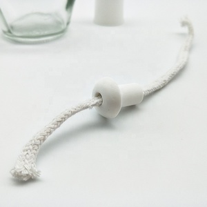 <span class=keywords><strong>Lampe</strong></span> <span class=keywords><strong>à</strong></span> huile Wick avec support en céramique en fibre de verre pour bouteille de vin pour bougies et accessoires de parfum - Product Image 5