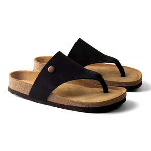 Sandalias Planas de Plataforma Modernas de Cuero PU para Mujer y Hombre, Sandalias de Playa para Caminar al Aire Libre, Chanclas para Mujer - Product Image 1