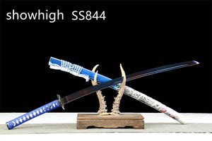 Espada Katana Morada <span class=keywords><strong>Drgon</strong></span> Funcional Hecha a Mano de Alta Calidad, Hecha de Bambú para Colección de Cosplay SS844 - Product Image 4