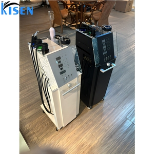 Kisen Electric Vibration <b>Massage</b> Comb Stainless Steel Steamer Cover Bubble Spa Aroma Mist Oxygen Spray for Scalp Hair - Product Image 1