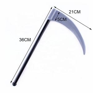 Accesorios Divertidos de Halloween, Hoz de Plástico, Garra de Ganado y Hacha de Plástico, Armas de Diablo de Plástico - Product Image 1