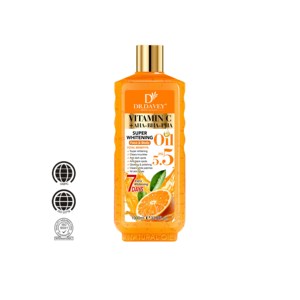ดร.เดวี่ วิตามิ<span class=keywords><strong>น</strong></span>ซี + AHA/BHA/PHA ซูเปอร์ไบรท์เท<span class=keywords><strong>น</strong></span><span class=keywords><strong>น</strong></span>ิ่ง แอ<span class=keywords><strong>น</strong></span>ด์ ไวท์เท<span class=keywords><strong>น</strong></span><span class=keywords><strong>น</strong></span>ิ่ง บอดี้ออยล์ 1000 มล. - Product Image 1