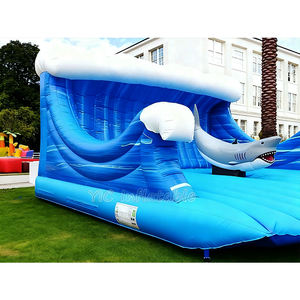 <span class=keywords><strong>Structure</strong></span> de surf <span class=keywords><strong>gonflable</strong></span> pour adultes, simulateur de planche de surf mécanique, jeux sportifs de team building en plein air - Product Image 2