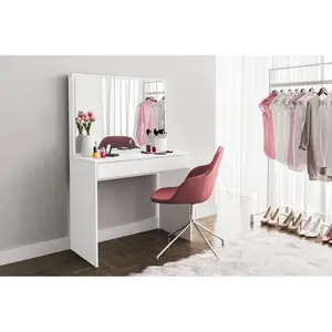 Dresser Blue Tooth Mirror Integrated Dressing Table Hutch Ideas White Makeup Desk